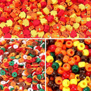 2480pcs Thanksgiving Fall Polymer Clay Beads Charms Friendship Bracelet Necklace Earring Jewelry Making kit, Accessories for Arts Crafts DIY Gifts for Women Girls by TinyTreasures Baby Boutique