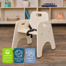 Children’s Factory Toddler Chair with Strap, Baby Activity Seat, Toddler Feeding Chair, 9" H Seat by TinyTreasures Baby Boutique