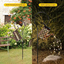 Solar Watering Can Lights Outdoor Waterproof, Retro Metal Hanging Lantern With String Lights, Garden Decor for Patio Porch Lawn Driveway Yards Backyard Pathway by GreenHaven Gardens