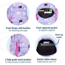 Wildkin ECO rPET 15-inch Kids Backpack – Sustainable, Padded, Adjustable – Unicorn by TinyTreasures Baby Boutique