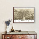 Vintage Map of Rome, New York 1886