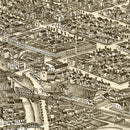 Vintage Map of Rome, New York 1886