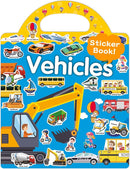 Benresive Reusable Sticker Book for Toddlers 2-4 Years, Fun Travel Stickers for Kids, Waterproof Sticker Books for Toddlers 1-3, Crafts Activities for Todddlers 1-3 2-4 3-5 - Vehicle by TinyTreasures Baby Boutique