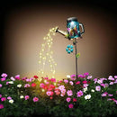 Solar Watering Can Light, Yard Outdoor Decor Lights, IP65 Waterproof, Hanging Butterfly Garden Light, Outside Garden Flower Bed Decor, Women Gift, Birthday Gifts by CozyNest Decor