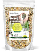 8-4-8 Professional Palm Tree Fertilizer Plant Food; for Indoor Potted Plants and Outdoor Landscape Palm Trees; Quick-Release Nitrogen Fertilizer and Continuous Feeding (4 QUARTS) by GreenHaven Gardens