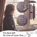ASTARIN 36" Large Deep Tone Personalized Sympathy Wind Chimes, Memorial Wind Chime for Loss of Mother Father Loved One, Bereavement Gifts Decor Outdoor Patio Garden Graveyard by CozyNest Decor
