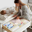 DIMJ Drawer Organizer Clothes 20 Pack - Foldable Baby Organizers and Storage & Dresser Organizer for Bedroom, Closet - Nursery Organization Dresser Dividers for underwear, Sock,Bra, Belt, Tie, Beige by CozyNest Decor