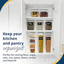 Reli. Airtight Food Storage Containers with Lids (16 Sets) | Kitchen Organizers and Storage Pantry Organizers | BPA Free Plastic Food Containers | Super Variety Pack w/Measuring Cup, 18 Labels, Pen by CozyNest Decor