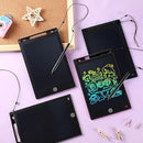 Epakh 16 Pieces LCD Writing Tablet Doodle Pad for Kids 8.5 Inch LCD Drawing Board Colorful Reusable Writing Tablet for Girl Boy Toddlers Educational (Black) by TinyTreasures Baby Boutique