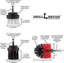 The Ultimate Drill Brush Cleaning Supplies Kit - Bathroom Accessories - Shower Cleaner - Bath Mat - Kitchen Accessories - Grout Cleaner - Dish Brush Set - Stove, Oven, Sink, Outdoor Drill Scrubber by CozyNest Decor