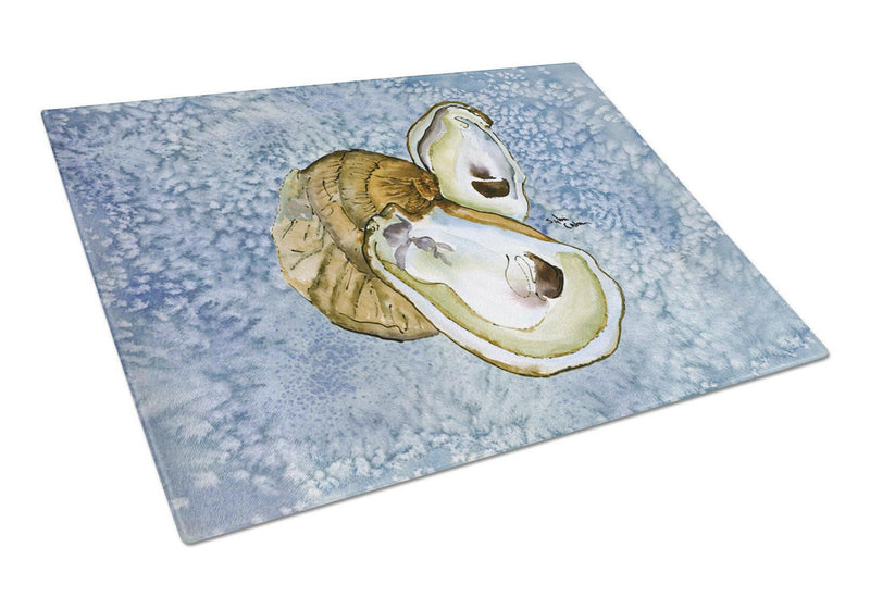 Oyster  Glass Cutting Board Large