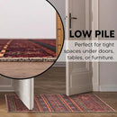 Keen Home Design 2x3 Rug - Machine Washable Entry Rug with Non-Slip Backing, Ideal for Enteryway, Kitchen, Bathroom, Laundry Room - Vintage, Easy Clean, Durable, Low Pile Rug - (2' x 3') by CozyNest Decor
