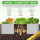 2 Pack 6x3FT Tall Galvanized Raised Garden Bed Outdoor,Metal Garden Bed for Vegetables,Steel Raised Beds for Gardening,Above Ground Garden Box for Flower-H2M by CozyNest Decor