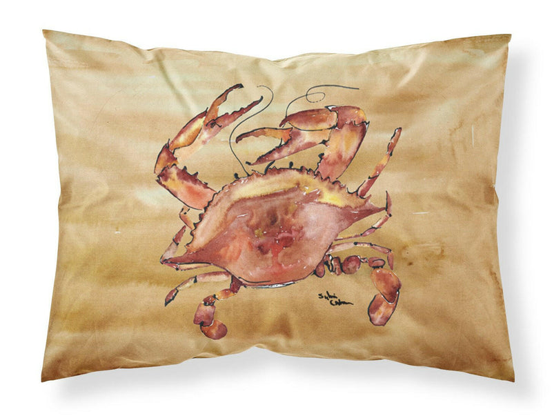 Cooked Crab Sandy Beach Moisture wicking Fabric standard pillowcase