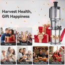 Juicer Machines, Cold Press Juicer with 5.0” Large Feed Chute Fit Whole Fruits & Vegetables, Stainless Steel Masticating Juicer With Pulp Seperation, 99% Juice Purity, 200W Quiet Motor, Easy to Clean by CozyNest Decor