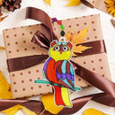 Winlyn 24 Sets Owl Suncatchers Ornaments Decorations DIY Window Paint Art Suncatchers Owl Craft Kits Sun Catchers for Kids Home Classroom Winter Holiday Season Fall Christmas Activities Party Favors by GreenHaven Gardens