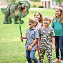 WERNNSAI Dinosaur Piñata - Jungle Dinosaur Piñata Bundle with Blindfold and Bat for Kids Boys Jungle Dinosaur World Birthday Party Decorations Family Games Dino Theme Party Supplies by TinyTreasures Baby Boutique