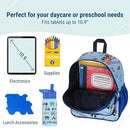 Wildkin 12-inch Kids Backpack – Padded, Adjustable, Ideal for Daycare & Travel - Firefighters by TinyTreasures Baby Boutique