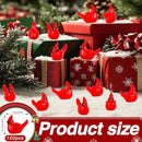 100 Pcs Mini Resin Red Cardinal Bird Figurines – Tiny Cardinal Ornaments for Christmas, Cake Toppers, Garden Crafts, Dollhouse, Fairy Micro Landscape, Party and Home Decorations by GreenHaven Gardens