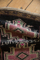 1.5x2.5 Vintage Distressed Oushak Rug Mat