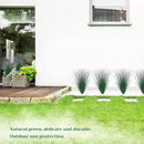 36Pcs Artificial Grass Plants, Faux Shrubs Wheat Grass, Artificial Tall Grass Fake Plants for Outdoor Decor,Artificial Greenery Stems Weed for Room Indoor Home Decor（Green Purple Tail） by GreenHaven Gardens