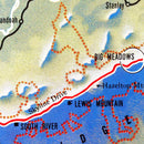 Vintage Map of Shenandoah National Park, 1947