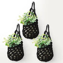 3PK Wall Planters for Indoor Plants, Macrame Plant Hanger | Wall Planter, Plant Hanger, Hanging Planter (3PK, for 4 inch Pot) by CozyNest Decor