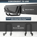 Ultrawall Garage Storage Organization, Garden Tool Organizer Garage Organizer Wall Mount Yard Tool Organizer Rack with 15 Hooks, Heavy Duty Wall Holders,22 Pcs by GreenHaven Gardens