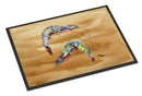 Shrimp  Sandy Beach Doormat Indoor Outdoor 24H X 36W Front Door Mat Rugs for Entryway, Non Slip Washable Low Pile,
