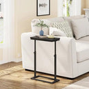 TUTOTAK End Table, Side Table, Tall Couch Table, Sofa Table, Living Room, Bedroom, Black TB01BK0832 by CozyNest Decor