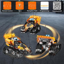 STEM Building Toys for Kids 6-12, 5in1 Remote & APP Controlled STEM Robot Car Tank Building Kit, 600 Pcs DIY Educational Building Blocks Set for Kids Science Learning, Boys Girls Birthday Gifts Ideas by TinyTreasures Baby Boutique