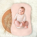 Hooyax Muslin Baby Lounger Cover 1 Pack, 100% Cotton Soft & Breathable Infant Lounger Covers Only for Newborn (Light Pink) by TinyTreasures Baby Boutique