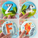 Floating Animals & Alphabet Flash Cards for Bathtub - Preschool Learning Toddler Flash Cards - Educational Bath Toys for 18 Months+ (Set of 26) by TinyTreasures Baby Boutique