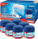 Vacplus Toilet Bowl Cleaners - 6 Pack, Krazy Clean Automatic Long-Lasting Toilet Cleaner Bottles, Easy-to-Use & Powerful Cleaning by CozyNest Decor