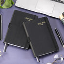 2025-2026 Appointment Book & Planner - Jul 2025 - Jun 2026, Daily Hourly Planner, 5.75" X 8.25", 60-Minute Interval, Faux Soft Leather Cover, Premium Paper, Academic Calendar, Pen Holder, Inner Pocket by TinyTreasures Baby Boutique