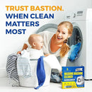Washing Machine Cleaner Tablets 24 pack Powerful Descaler -Deep Cleaning for HE Front Loader & Top Load Washer Septic Safe Eco-Friendly Deodorizer Clean Drum & Laundry Tub Seal- Year's Supply by CozyNest Decor