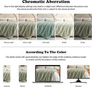NEWCOSPLAY Faux Fur Twin Blanket Sage Green Bubble Blanket Thick Warm Soft for Couch Sofa Bed 550GSM (Sage Green, Twin(60"x80")) by CozyNest Decor