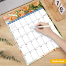Wall Calendar 2026-2027, 18 Month Calendar from January 2026 to June 2027 14.5" x 11.8" Large Desk Calendar with Twin-Wire Binding for Home Office Planning Personal Organisers, Oil Painting Style by TinyTreasures Baby Boutique