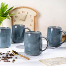 GBHOME Large Coffee Mugs Set of 6, 18oz Handmade Ceramic Coffee Mugs Set with Gradient color for Latte/Tea/Beer/Hot Cocoa, Dishwasher & Microwave Safe, by CozyNest Decor