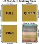 Alpaca Wool Throw Blanket | Super Soft, Lightweight, Breathable and Hypoallergenic | Non-Itchy or Scratchy (Green Gray Varicolored, Queen (U.S. Standard)) by CozyNest Decor