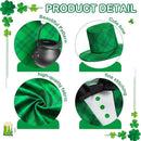 St Patrick's Green Plaid Goose Outfit Lawn Porch Goose Clothes 23 Inch St Patricks Day Outdoor Patio Yard Lawn Art Decoration by GreenHaven Gardens