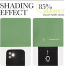 NICETOWN Room Darkening Curtains for Room Divider, Grommet Thermal Curtains Light & Sound Reducing Window Treatments for Sliding Glass Door, W66 x L110, Forest Green, 2 Panels by TinyTreasures Baby Boutique