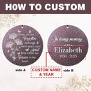 ASTARIN Engraving Wind Chimes for Loss of Loved One, Personalized Wind Chimes Memorial, Bereavement Gifts for Loss of Mother, Windchimes in Memory of a Loved One, Outside Windchime(Produced in USA) by CozyNest Decor