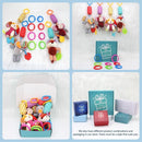 BLOOBLOOMAX Sock rattles for Babies 0-24 Months Baby Animal Foot Finder Educational Toys by TinyTreasures Baby Boutique