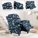 Ulax furniture Dutch Velvet Kids Recliner Chair, Toddler Armrest Sofa Couch, Ergonomic Adjustable Lounge Sofa with Footrest, Padded Backrest, Storage Arms, Child Sofa for Bedroom,Living Room by CozyNest Decor