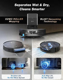 ECOVACS DEEBOT X9 PRO Omni Robot Vacuum and Mop, Blast™ 16,600Pa Suction, OZMO Roller Instant Self-Washing Mopping, ZeroTangle™ 3.0, Triple Lift System, AI Smart Navigation, Hands-Free Omni Station by CozyNest Decor