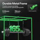 VIVOSUN S558 5x5 Grow Tent, 60"x60"x80" High Reflective Mylar with Observation Window and Floor Tray for Hydroponics Indoor Plant for VSF6450 by GreenHaven Gardens