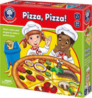 ORCHARD TOYS Moose Games, Pizza! Game. Match Colors and Shapes to Make a Perfect Pizza. for Ages 3-7 and 2-4 Players by TinyTreasures Baby Boutique