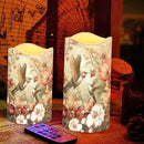 Ystardream Hummingbird Flameless Candle with Remote Control and Timer,Battery Operated Led Candle for Festival Celebration Home Decor,4 Pack Set by GreenHaven Gardens