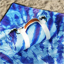 Genovega Waterproof Sandproof Beach Blanket Picnic Outdoor Mat Extra Large Foldable Sand Free Big Giand XL Car Essential Roadtrip Gadget Rv Accessories Gear Must Haves Hiking Items Necessities by TinyTreasures Baby Boutique